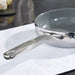Image 4 of Belly Tri-Ply 2pc 18/10 Stainless Steel Nonstick Ceramic Fry Pan Set, Stellar