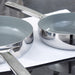 Image 5 of Belly Tri-Ply 2pc 18/10 Stainless Steel Nonstick Ceramic Fry Pan Set, Stellar