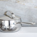 Image 10 of Belly Tri-Ply 10pc 18/10 Stainless Steel Cookware Set with Lids, Stellar