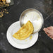 Image 3 of Belly Tri-Ply 18/10 Stainless Steel 8" Fry Pan, Smokey Black