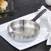 Image 6 of Belly Tri-Ply 18/10 Stainless Steel 8" Fry Pan, Smokey Black
