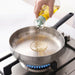Image 2 of Belly Tri-Ply 18/10 Stainless Steel 9.5" Fry Pan, Smokey Black