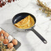 Image 1 of Belly Recycled Tri-Ply 18/10 Stainless Steel Nonstick Ceramic 8" Fry Pan, Smokey Black