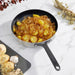Image 1 of Belly Tri-Ply 18/10 Stainless Steel Nonstick Ceramic 11" Fry Pan, Smokey Black