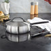 Image 7 of Belly Tri-Ply 18/10 Stainless Steel 9.5" Saute Pan 3qt. with Lid, Smokey Black