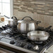 Image 3 of Belly Tri-Ply 10pc 18/10 Stainless Steel Cookware Set with Lids, Smokey Black