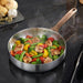 Image 1 of Belly Tri-Ply 18/10 Stainless Steel 9.5" Fry Pan, Warm Blush