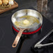 Image 3 of Belly Tri-Ply 18/10 Stainless Steel 9.5" Fry Pan, Warm Blush