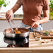 Image 4 of Belly Tri-Ply 18/10 Stainless Steel Nonstick Ceramic 11" Fry Pan, Warm Blush