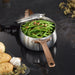 Image 2 of Belly Tri-Ply 18/10 Stainless Steel 6" Saucepan with Lid, Warm Blush