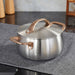 Image 1 of Belly Tri-Ply 18/10 Stainless Steel 7" Stockpot 3qt. with Lid, Warm Blush