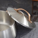 Image 5 of Belly Tri-Ply 18/10 Stainless Steel 9.5" Stockpot 7qt. with Lid, Warm Blush