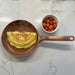 Image 7 of Belly Tri-Ply 2pc 18/10 Stainless Steel Nonstick Ceramic Fry Pan Set, Warm Blush