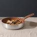 Image 8 of Belly Tri-Ply 2pc 18/10 Stainless Steel Nonstick Ceramic Fry Pan Set, Warm Blush