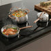Image 6 of Belly Tri-Ply 5pc 18/10 Stainless Steel Cookware Set with Lids, Warm Blush