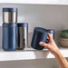 Image 7 of Nommie Stainless Steel 17oz Food Container, Navy and Steel