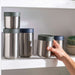 Image 7 of Nommie Stainless Steel 25oz Food Container, Navy and Steel