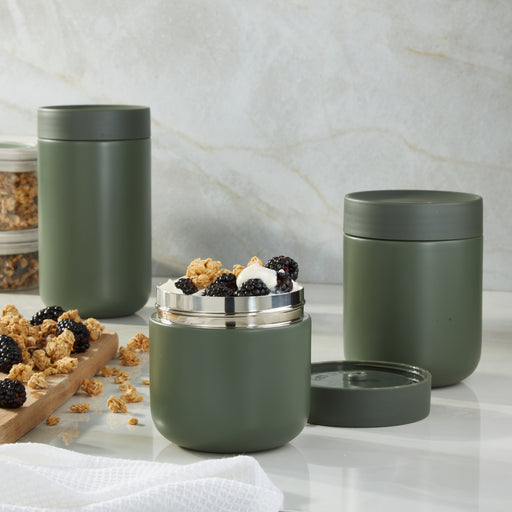 Image 2 of Nommie Stainless Steel Food Container, 12oz