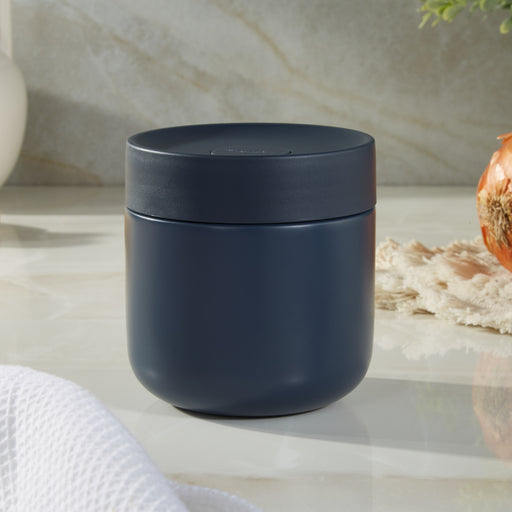 Image 1 of Nommie Stainless Steel 12oz Food Container, Navy