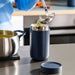 Image 4 of Nommie Stainless Steel 25oz Food Container, Navy