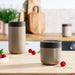 BergHOFF Nommie Stainless Steel 12oz Food Container, Sand - Food Storage Containers