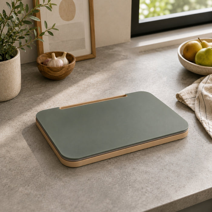 BergHOFF Elements 3pc Cutting Board with Tablet Stand, Multicolor