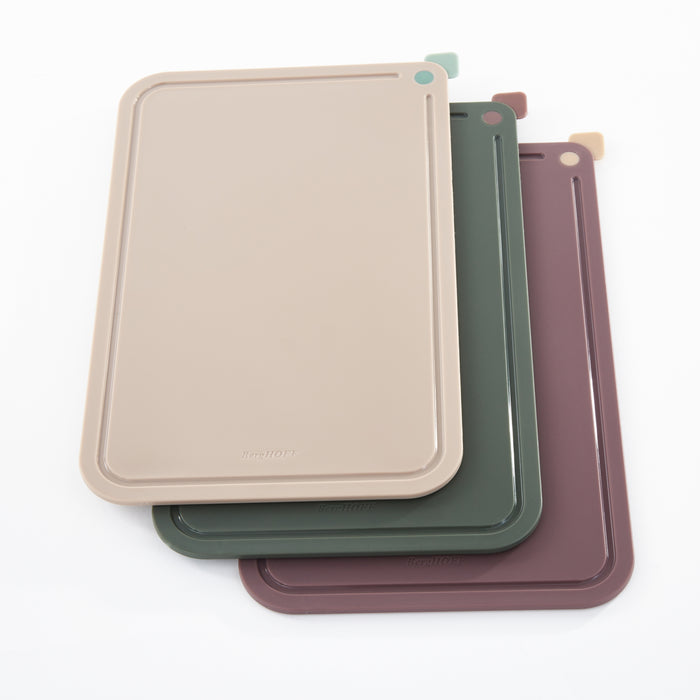 BergHOFF Elements 3pc Magnetic Cutting Board Set, Multicolor