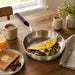 BergHOFF Elements 18/10 Stainless Steel 8" Fry Pan, Purple - Skillets & Frying Pans