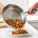 BergHOFF Elements 18/10 Stainless Steel 11" Fry Pan, Purple - Skillets & Frying Pans