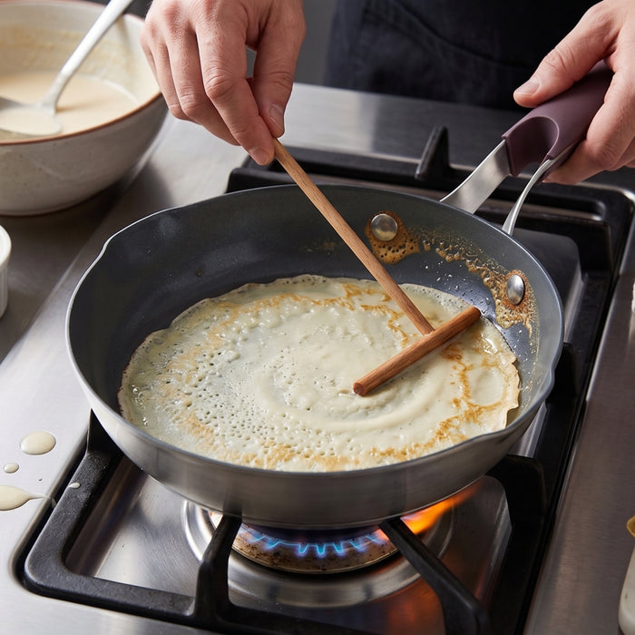 BergHOFF Elements 18/10 Stainless Steel Nonstick 8" Fry Pan, Purple