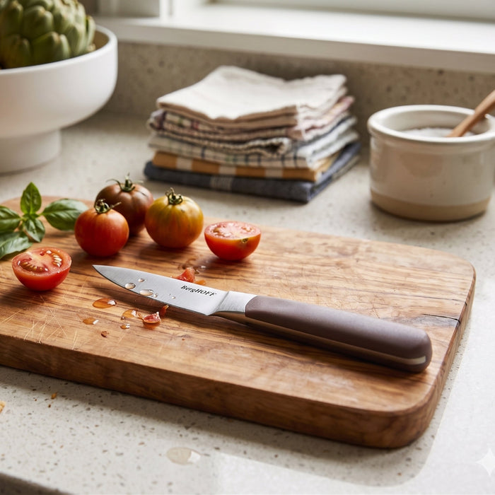 BergHOFF Elements Stainless Steel 3.5" Paring Knife, Purple - Kitchen Knives