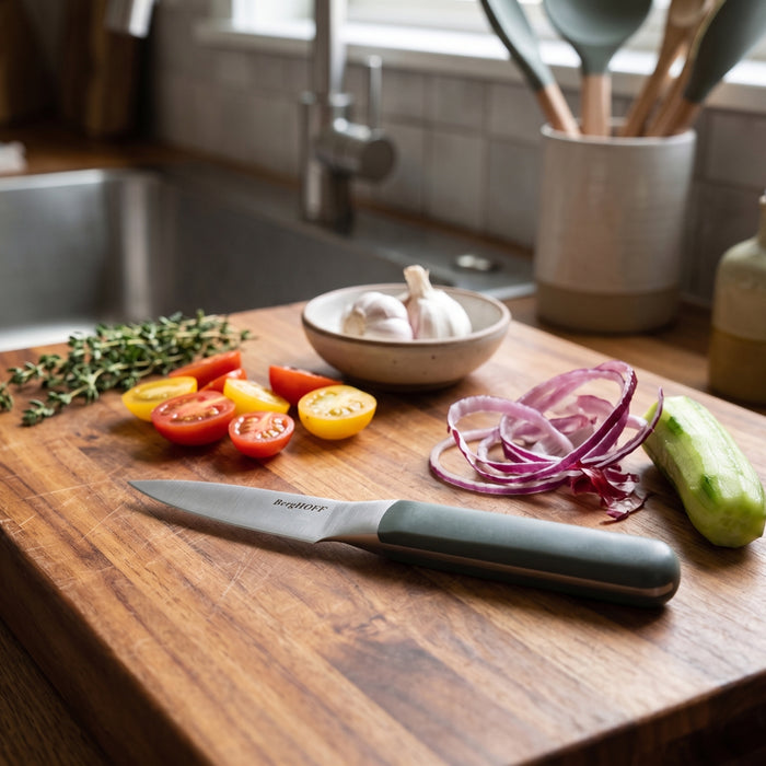 BergHOFF Elements Stainless Steel 3.5" Paring Knife, Green