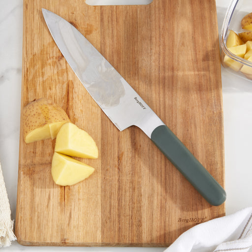 Image 1 of Elements Stainless Steel 8" Chef's Knife, Green