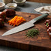 Image 4 of Elements Stainless Steel 8" Chef's Knife, Green