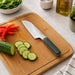 BergHOFF Elements Stainless Steel 6.5" Santoku Knife, Green - Kitchen Knives