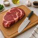 BergHOFF Elements Stainless Steel 6.5" Santoku Knife, Green - Kitchen Knives