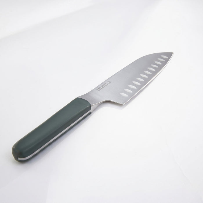 BergHOFF Elements Stainless Steel 6.5" Santoku Knife, Green - Kitchen Knives