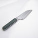 BergHOFF Elements Stainless Steel 6.5" Santoku Knife, Green - Kitchen Knives