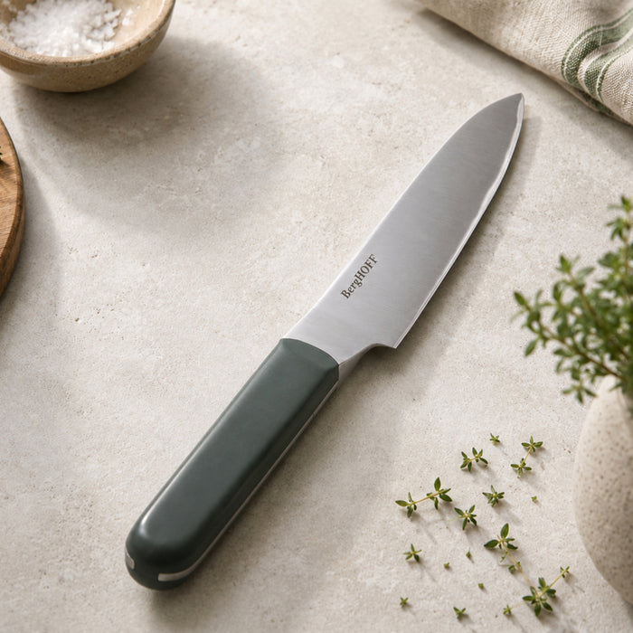 BergHOFF Elements Stainless Steel 7.5" Carving Knife, Green