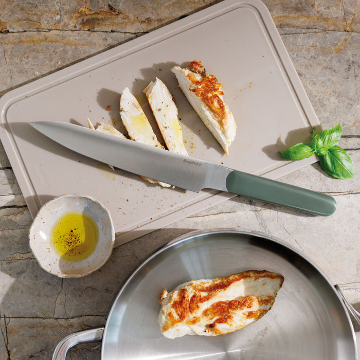 BergHOFF Elements Stainless Steel 7.5" Carving Knife, Green