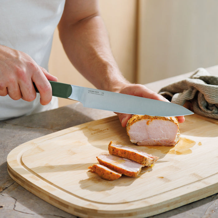 BergHOFF Elements Stainless Steel 7.5" Carving Knife, Green