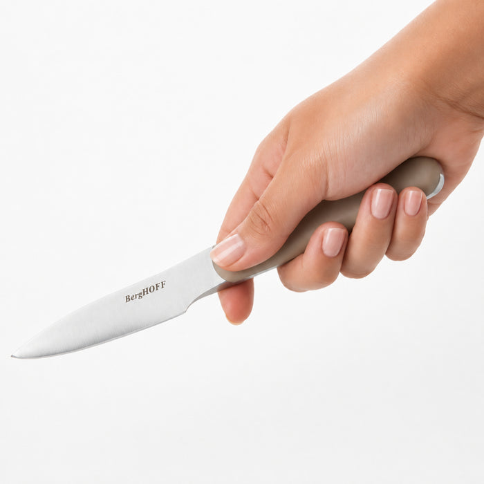 BergHOFF Elements Stainless Steel 3.5" Paring Knife, Sand