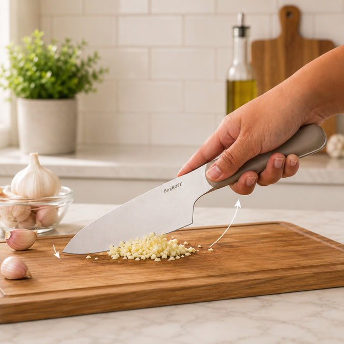 BergHOFF Elements Stainless Steel 8" Chef's Knife, Sand