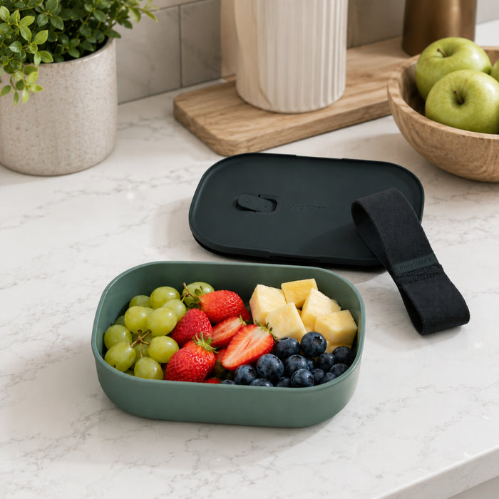 BergHOFF Nomad Lunch Box with Strap, Evergreen