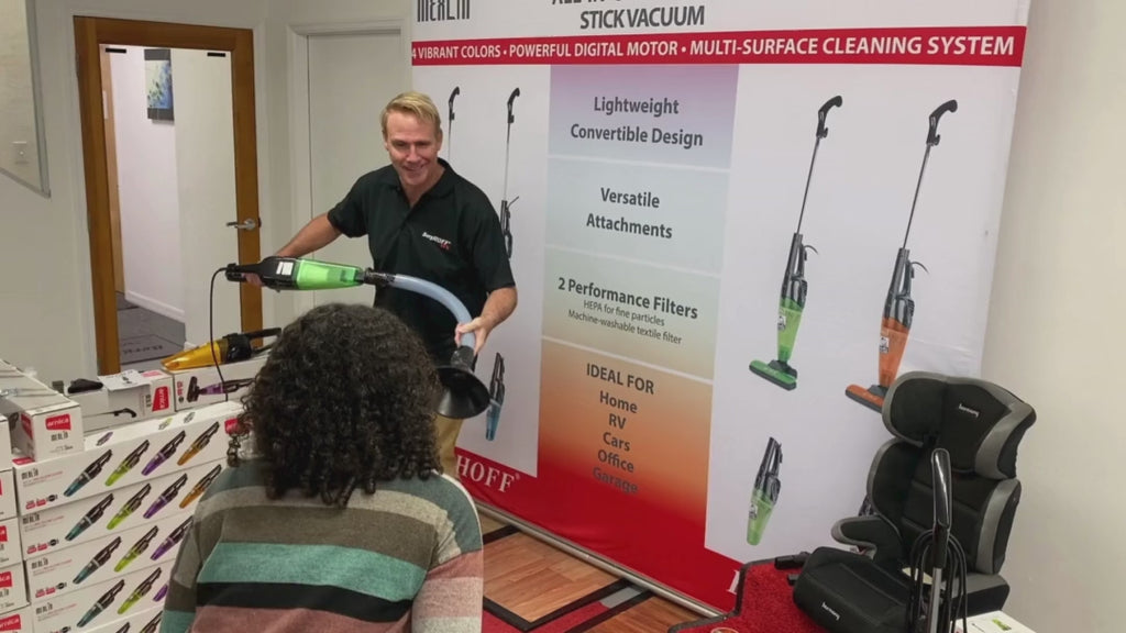 Merlin bowling ball demonstration