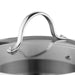 Image 4 of Comfort 6.25" 18/10 Stainless Steel Covered Saucepan, 1.7 Qt