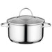 Image 1 of Comfort 7" Covered Dutch Oven 18/10 Stainless Steel, 2.3 Qt