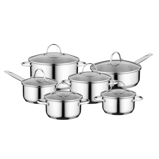 BergHOFF Essentials Comfort 12-Piece Stainless Steel Cookware Set
