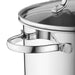 Image 7 of Comfort 11" 18/10 Stainless Steel Steamer Set 5Pc