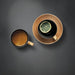 Image 2 of GEM 3Pc Coffee And Tea Set, Mug, Cup & Saucer, Black & Gold